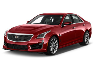 2019 Cadillac CTS-V 4-door Sedan Angular Front Exterior View