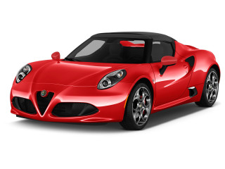 2020 Alfa Romeo 4C Spider Angular Front Exterior View