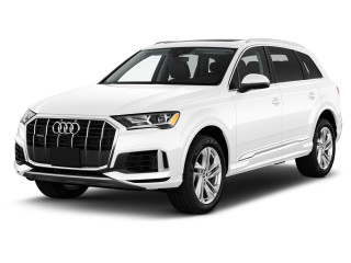 2023 Audi Q7 Premium 55 TFSI quattro Angular Front Exterior View